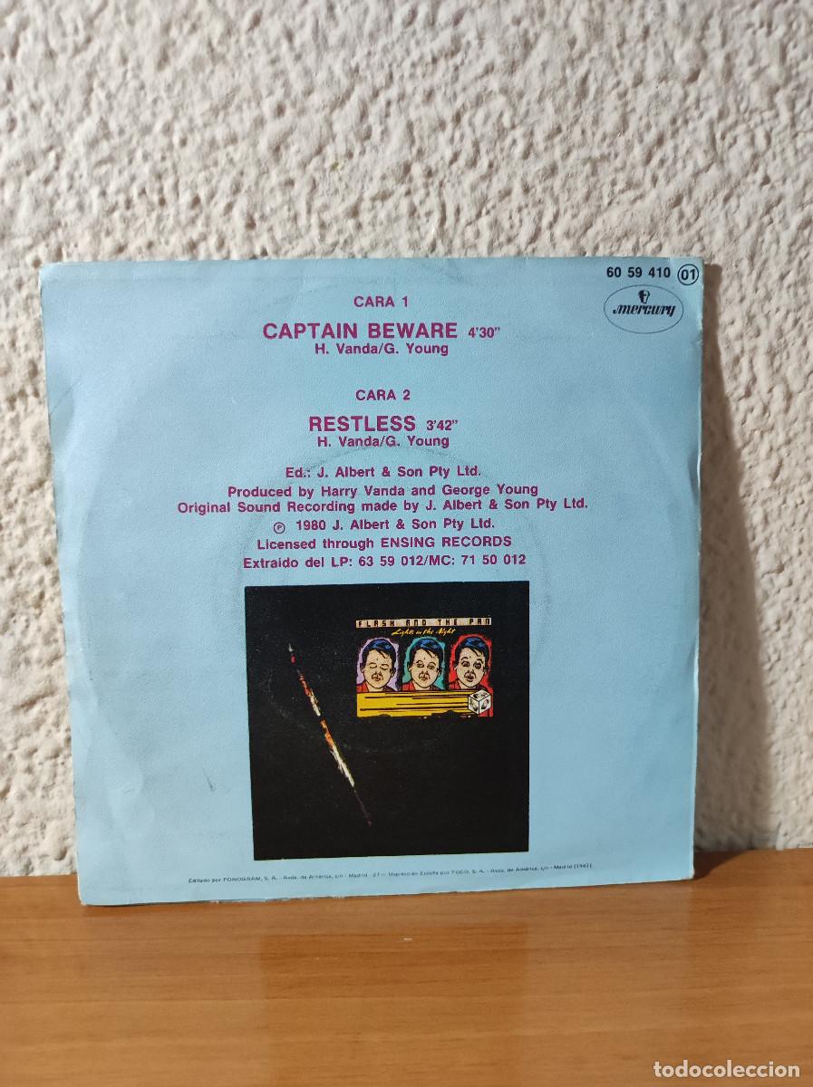 Discos de vinilo: Flash And The Pan &ndash; Captain Beware = Capit&aacute;n, Cuidado - Foto 2