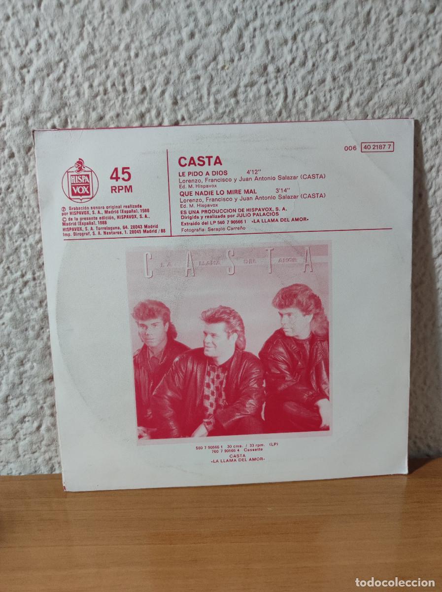 Discos de vinilo: Casta &ndash; Le Pido A Dios - Foto 2