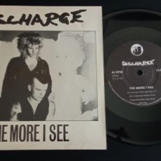 Discos de vinilo: DISCHARGE - THE MORE I SEE - EP ORIGINAL CLAY RECORDS 1984. Lote 401809159