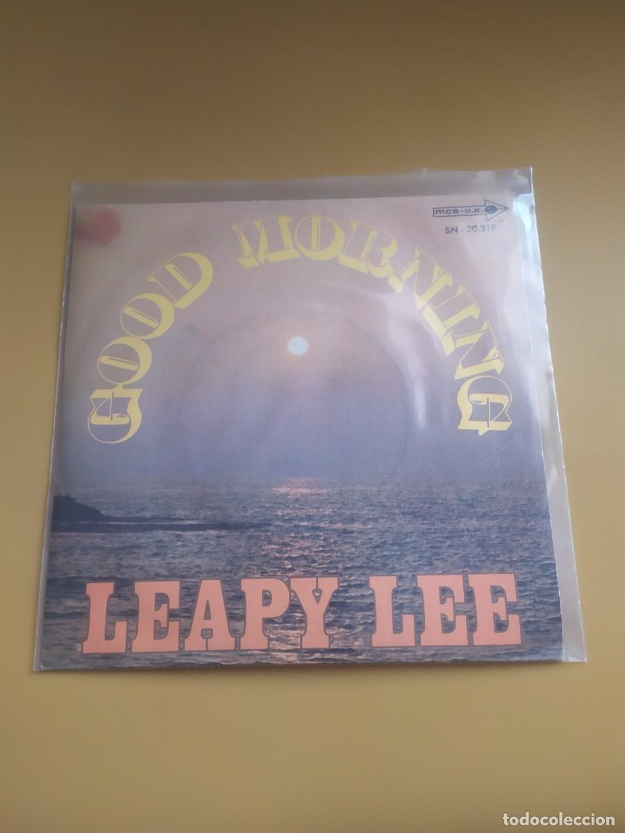 Discos de vinilo: Leapy Lee - Good Morning / Teresa 1970 - Foto 1