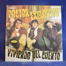 Discos de vinilo: DOCTOR EXPLOSION - VIVIENDO DEL CUENTO - LP. Lote 401812509