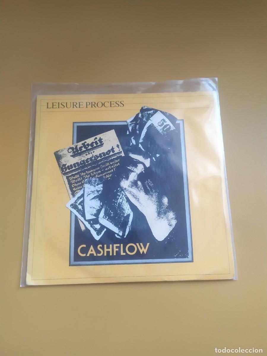 Discos de vinilo: Leisure Process - Cashflow / The emigr&eacute; 1983 - Foto 1