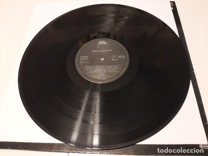 Discos de vinilo: ACCEPT -BEST OF ACCEPT- LP DISCO VINILO - Foto 4
