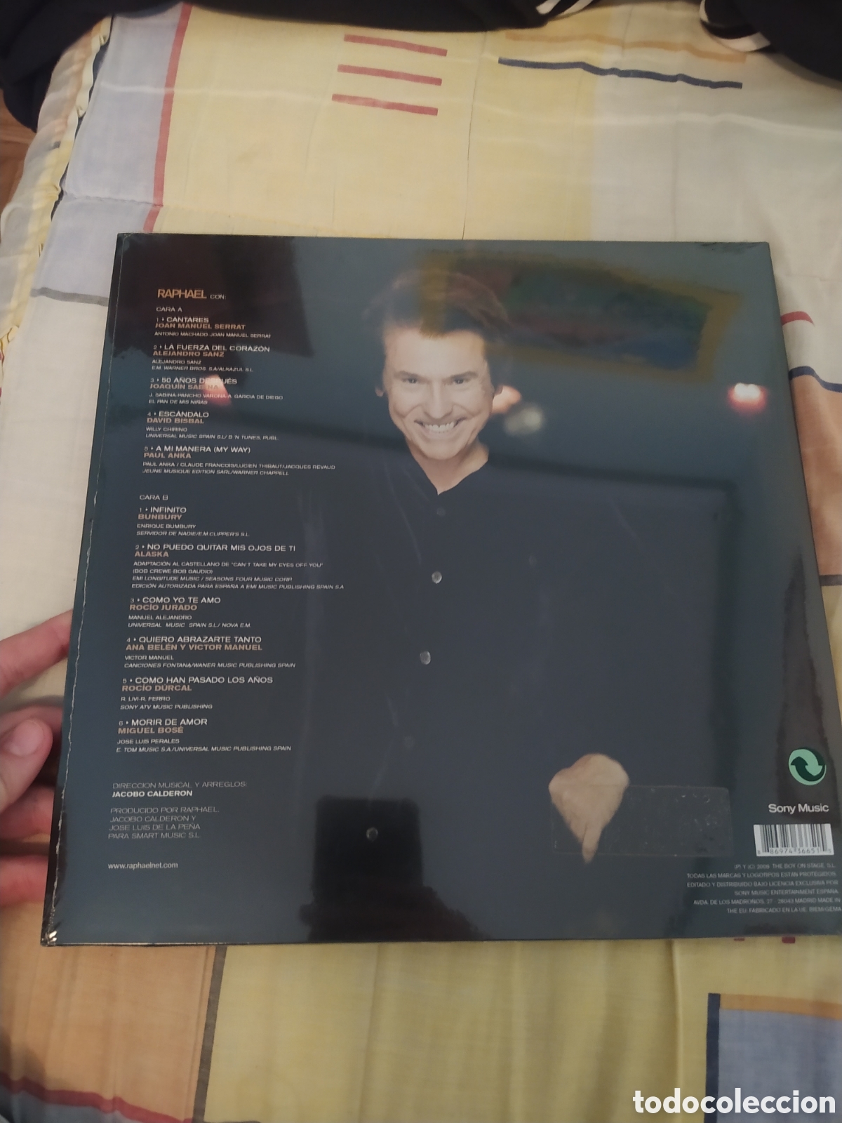 Discos de vinilo: Vinilo Raphael 50 aniversario a&ntilde;o 2009 - Foto 2