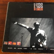 Discos de vinilo: EROS RAMAZZOTTI - EROS IN CONCERT - LP 1991 DOBLE. Lote 401831594