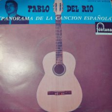 Discos de vinilo: PABLO DEL RIO 10” SELLO FONTANA EDITADO EN FRANCIA.... Lote 401836889