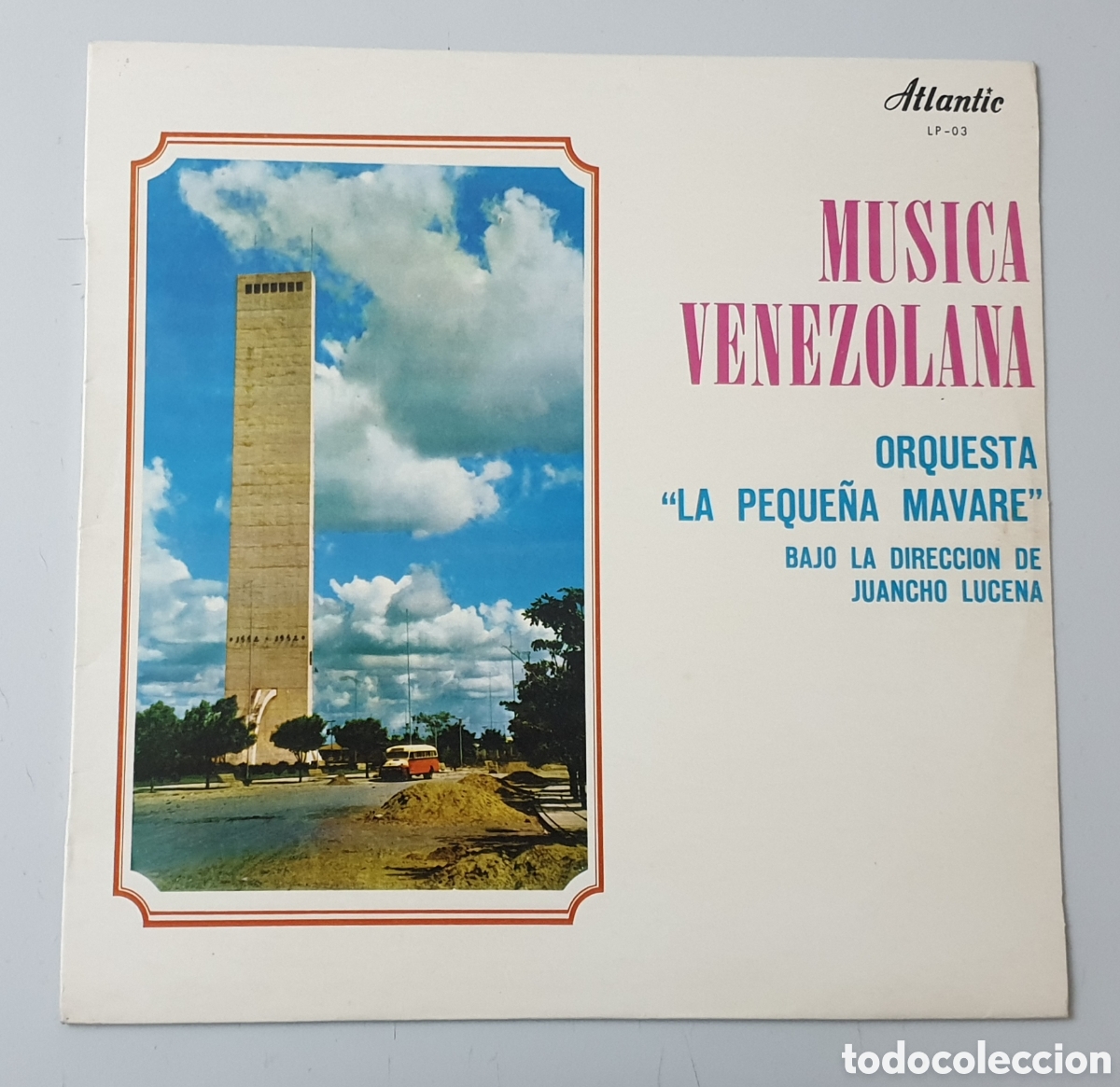 Vinyl records: LP ORQUESTA LA PEQUE&Ntilde;A MAVARE DE JUANCHO LUCENA - M&uacute;sica Venezolana (Venezuela - Atlantic - 1970)