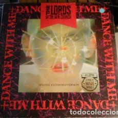 Discos de vinilo: THE LORDS OF THE NEW CHURCH DANCE WITH ME I'M NOT RUNNIN' HARD ENUFF MAXI EPIC SPAIN 1983. Lote 401857179