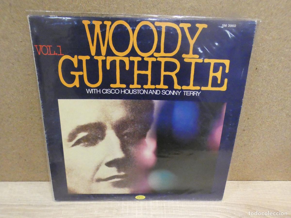 Dischi in vinile: ARKANSAS1980 PACC183 lp recop woody guthrie w/ cisco houston & sony terry vol1 italia 82 buen estado