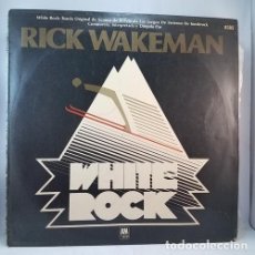 Discos de vinilo: RICK WAKEMAN WHITE ROCK SOUNDTRACK YES VINILO 1977 LP. Lote 401865359