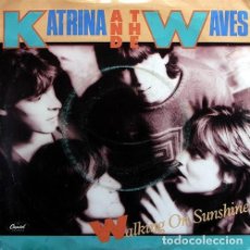 Discos de vinilo: KATRINA AND THE WAVES WALKING ON SUNSHINE EXTENDED VINILO. Lote 401865469