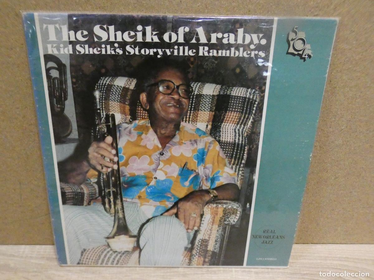 Dischi in vinile: ARKANSAS1980 PACC183 LP jazz nueva orleans sheik araby kid sheik's storyville ramblers buen estado