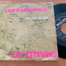 Discos de vinilo: CAT STEVENS (LADY D'ARBANVILLE) SINGLE ESPAÑA 1970 (EPI15). Lote 401873584
