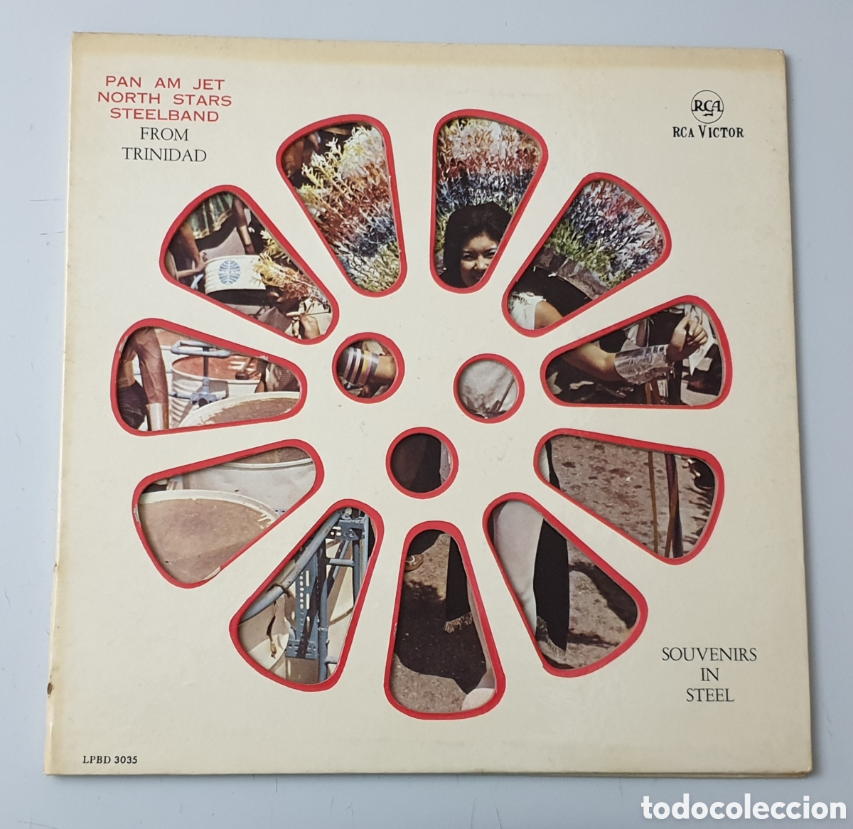 Vinyl records: LP PAN AM JET NORTH STARS STEELBAND FROM TRINIDAD - Souvenirs in Steel (Trinid. y Tobago, RCA, 1965)