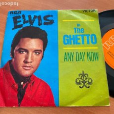 Discos de vinilo: ELVIS PRESLEY (IN THE GHETTO) SINGLE ESPAÑA 1969 (EPI15). Lote 401874579