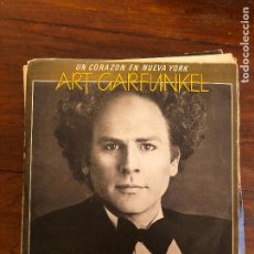 Discos de vinilo: ART GARFUNKEL-SINGLE UN CORAZON EN NUEVA YORK. Lote 401879049