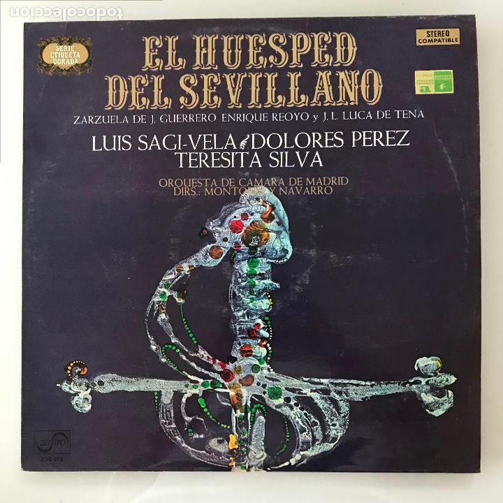 Discos de vinil: El hu&eacute;sped del sevillano. Zarzuela. PEDIDO M&Iacute;NIMO 5&euro;