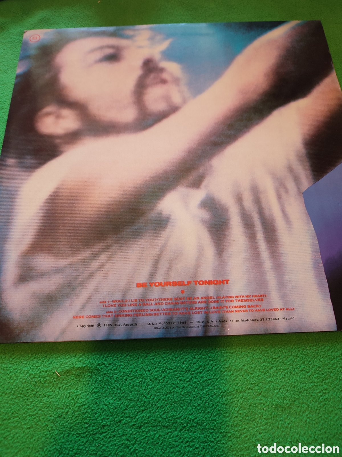 Discos de vinilo: Eurythmics- Be yourself tonight - Foto 2