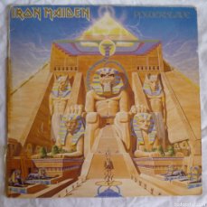 Discos de vinilo: LP VINILO IRON MAIDEN 1984 POWERSLAVE. Lote 401894984