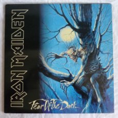 Discos de vinilo: DOBLE LP VINILO IRON MAIDEN 1992 FEAR OF THE DARK. Lote 401895704