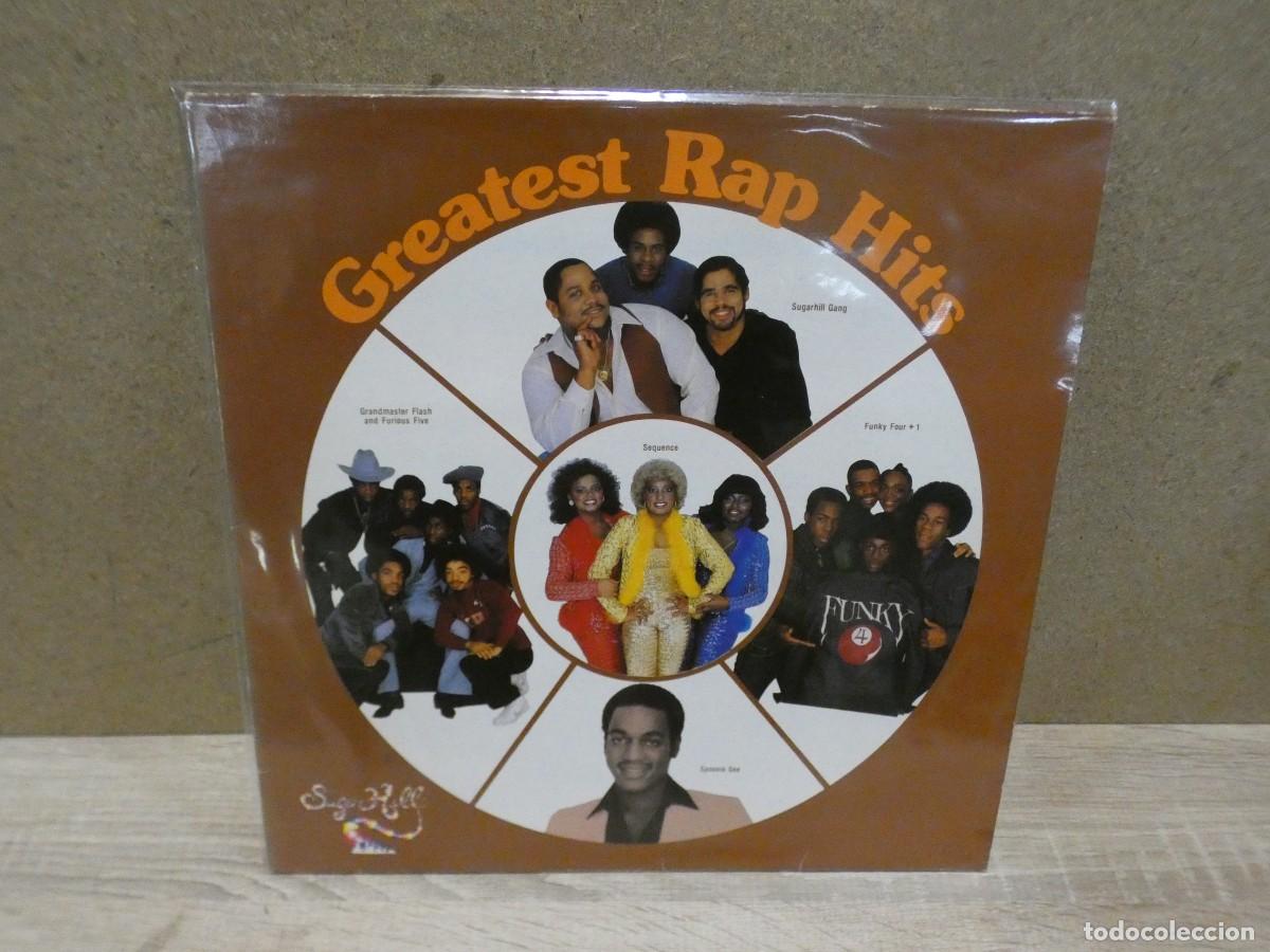 Dischi in vinile: ARKANSAS1980 PACC183 BUEN ESTADO LP GER 81 GREATEST RAP HITS