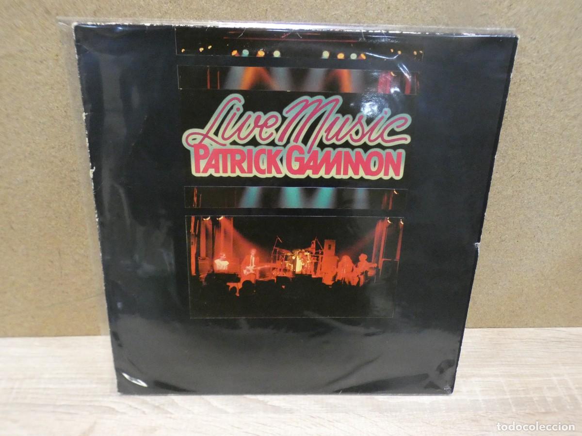 Dischi in vinile: ARKANSAS1980 PACC183 BUEN ESTADO LP PATRICK GAMMOND LIVE MUSIC 1986