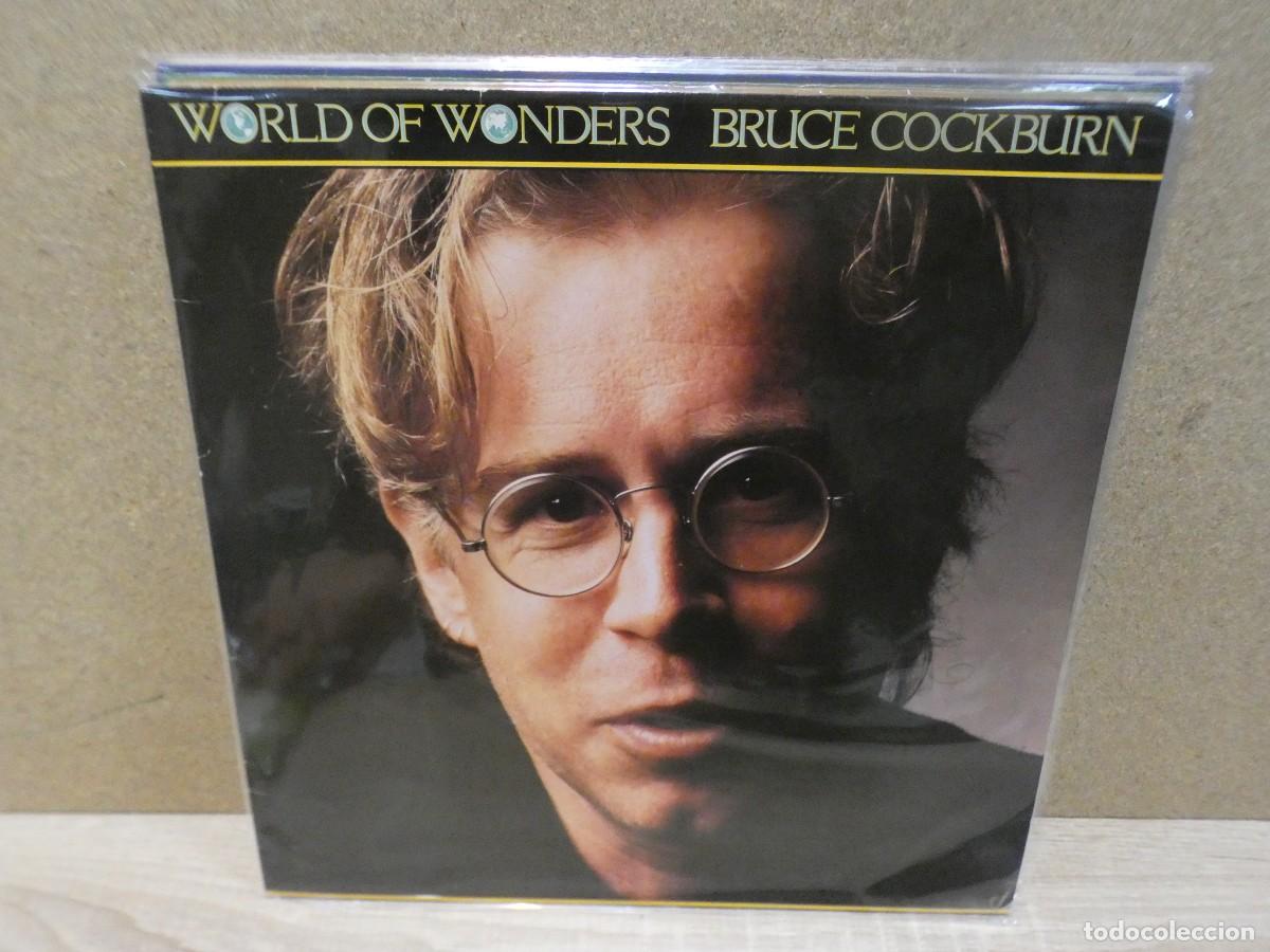 Dischi in vinile: ARKANSAS1980 PACC183 BUEN ESTADO LP BRUCE COCKBURN WORLD OF WONDERS 86 ENCARTE