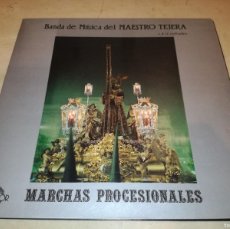 Discos de vinilo: BANDA DE MUSICA DEL MAESTRO TEJERA-A TI COFRADE-MARCHAS PROCESIONALES-GATEFOLD. Lote 401907089