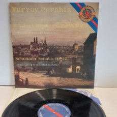 Discos de vinilo: MURRAY PERAHIA / PIANO/KLAVIER / LP-MASTERWORKS-1988 / DE LUJO. ****/****. Lote 401908299