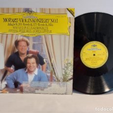 Discos de vinilo: MOZART VIOLIN KONZERT N 1 / LP-D.GRAMM-1986 / DE LUJO. ****/****. Lote 401909674