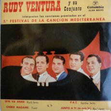 Discos de vinilo: *RUDY VENTURA Y SU CONJUNTO, SPAIN, COLUMBIA, 1963, CS.2. Lote 401911484