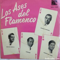 Discos de vinilo: *LOS ASES DEL FLAMENCO, SPAIN, VOZ, 1960, CS.2. Lote 401913404