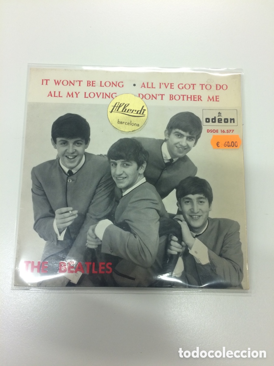 Discos de vinilo: THE BEATLES. EP. It Won&rsquo;t be Long. - Foto 1