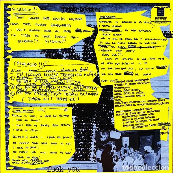 Discos de vinilo: Riisteterror &ndash; T&auml;&auml;baj&auml;r&auml; H&auml;rdc&ouml;re - Foto 4
