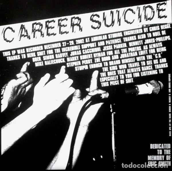 Discos de vinilo: Career Suicide &ndash; Career Suicide - Foto 4