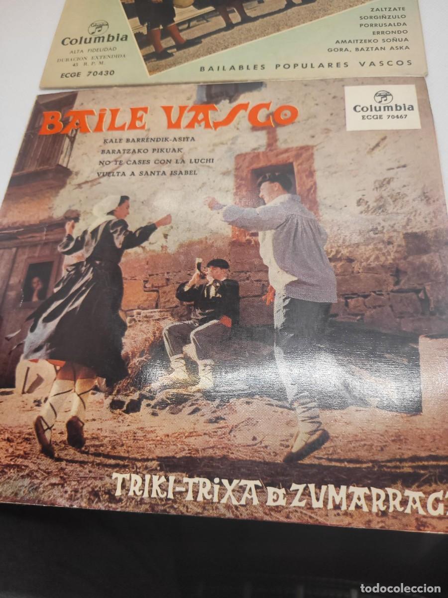 Discos de vinilo: Increible lote de CINCO vinilo eps folklore Vasco Euskalduna Euzkadi - Foto 3