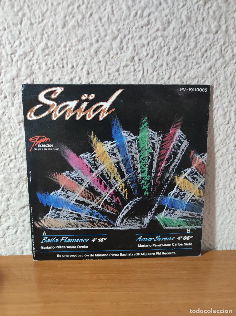Discos de vinilo: Sa&iuml;d &ndash; Baila Flamenco - Foto 2