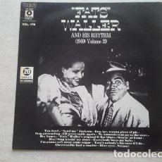 Discos de vinilo: FATS WALLER VOLUME 20 TOO TIRED LP VINILO KKTUS. Lote 401949989