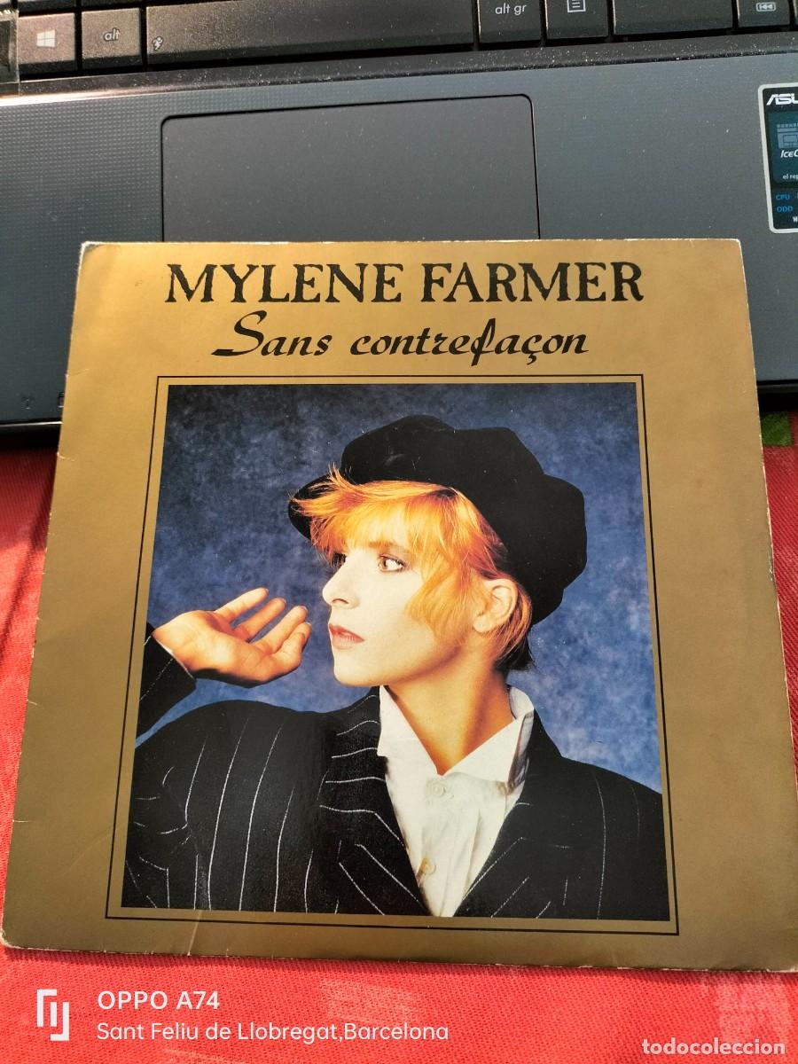 Discos de vinilo: RAR SINGLE 7&rdquo;. MYLENE FARMER. SANS CONTREFA&Ccedil;ON - Foto 1