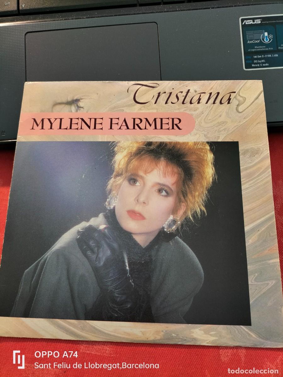 Discos de vinilo: RAR SINGLE 7&rdquo;. MYLENE FARMER. CRISTANA - Foto 1
