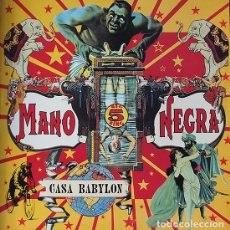 Discos de vinilo: MANO NEGRA - CASA BABYLON · LP · VINYL · UK · 1994 · VG / VG+. Lote 401990969