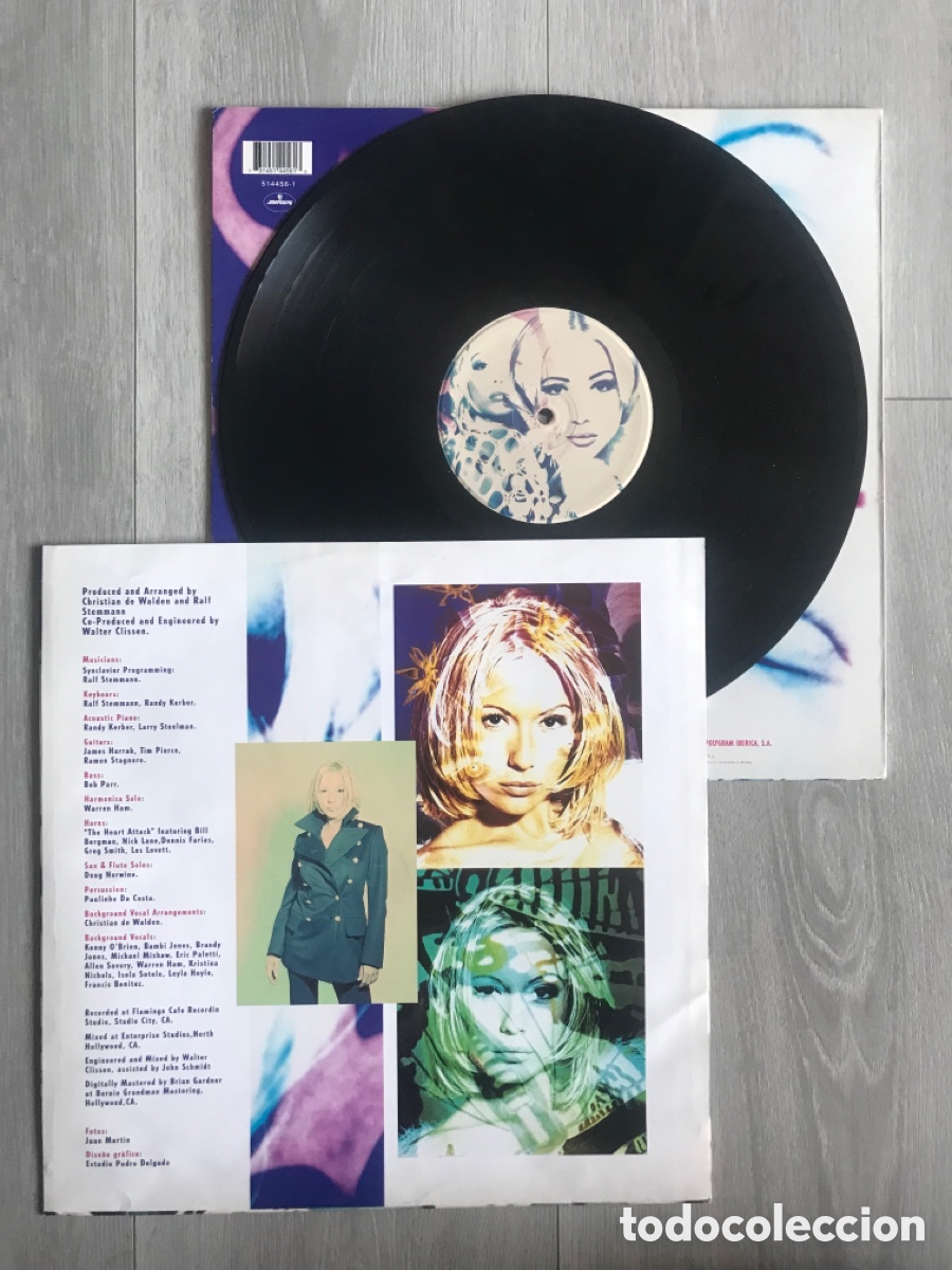 Discos de vinilo: VINILO LP Marta S&aacute;nchez. Mujer. 1993 - Foto 4