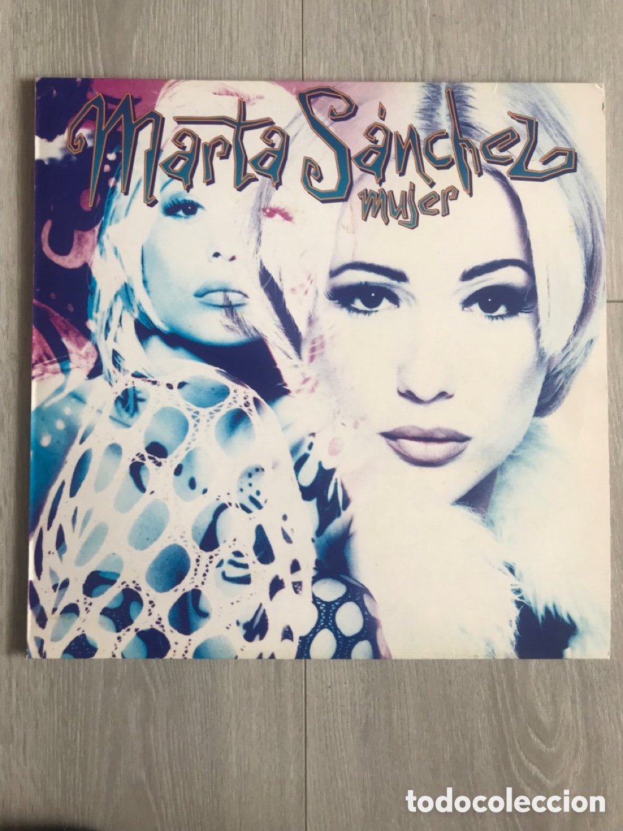 Discos de vinilo: VINILO LP Marta S&aacute;nchez. Mujer. 1993 - Foto 1
