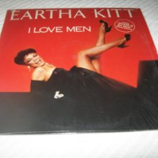 Discos de vinilo: EARTHA KITT - I LOVE MEN ..LP DEL AÑO 1984 ..EDICION FASHION MUSIC EUROPA - CONTIENE WUERE IS MY MAN. Lote 402020104