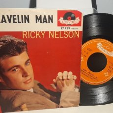 Discos de vinilo: EP RICKY NELSON : TRAVELIN MAN. Lote 402042109
