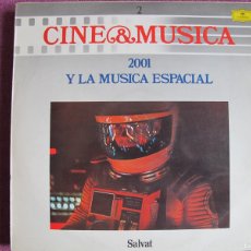 Discos de vinilo: LP - CINE Y MUSICA - 2001 Y LA MUSICA ESPACIAL (VARIOS, VER FOTO ADJUNTA) (SPAIN, SALVAT 1987). Lote 402044399
