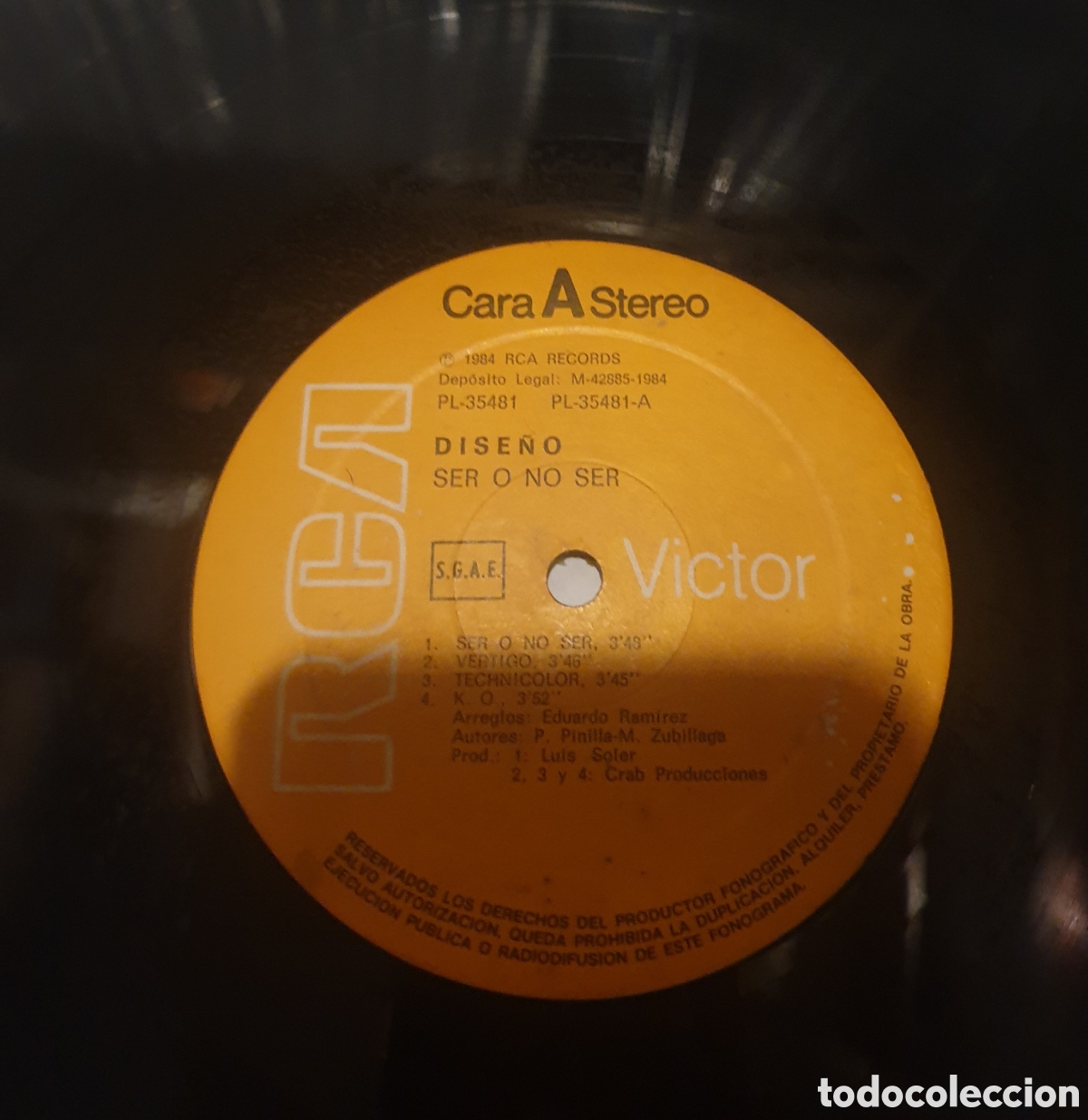 Discos de vinilo: Dise&ntilde;o - ser o no ser - Foto 3