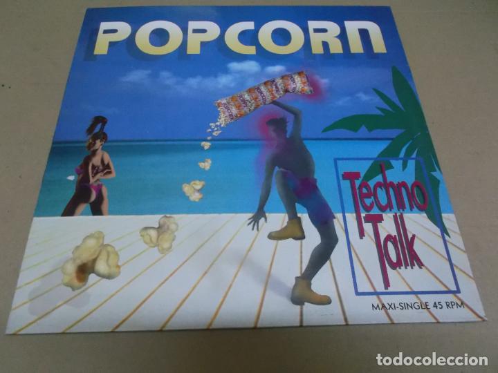 Discos de vinilo: TECHNO TALK (MX) POPCORN (3 TRACKS) A&Ntilde;O &ndash; 1992 - Foto 1