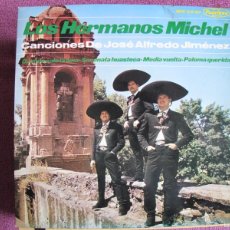 Discos de vinilo: LOS HERMANOS MICHEL - CUANDO SALE LA LUNA/SERENATA HUASTECA/MEDIA VUELTA/PALOMA QUERIDA. Lote 402053084