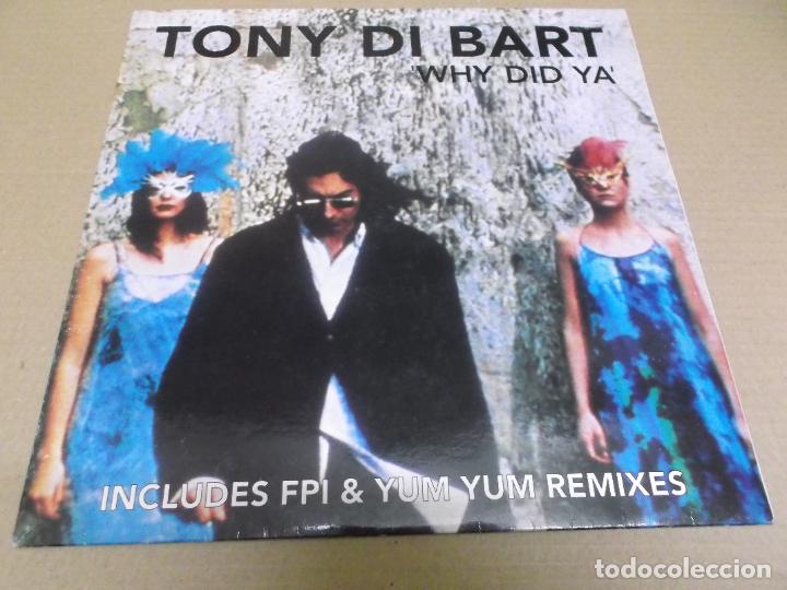 Discos de vinilo: TONY DI BART (MX) WHY DID YA (4 TRACKS) A&Ntilde;O &ndash; 1995 - Foto 1